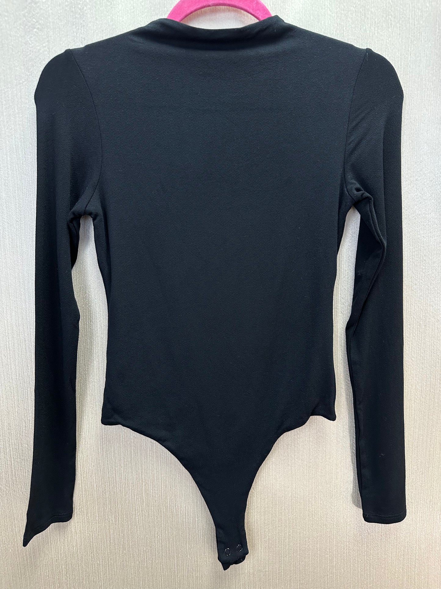 NWT - NAKED WARDROBE black NW Sculpt Mock Neck Bodysuit - M | US 6-8