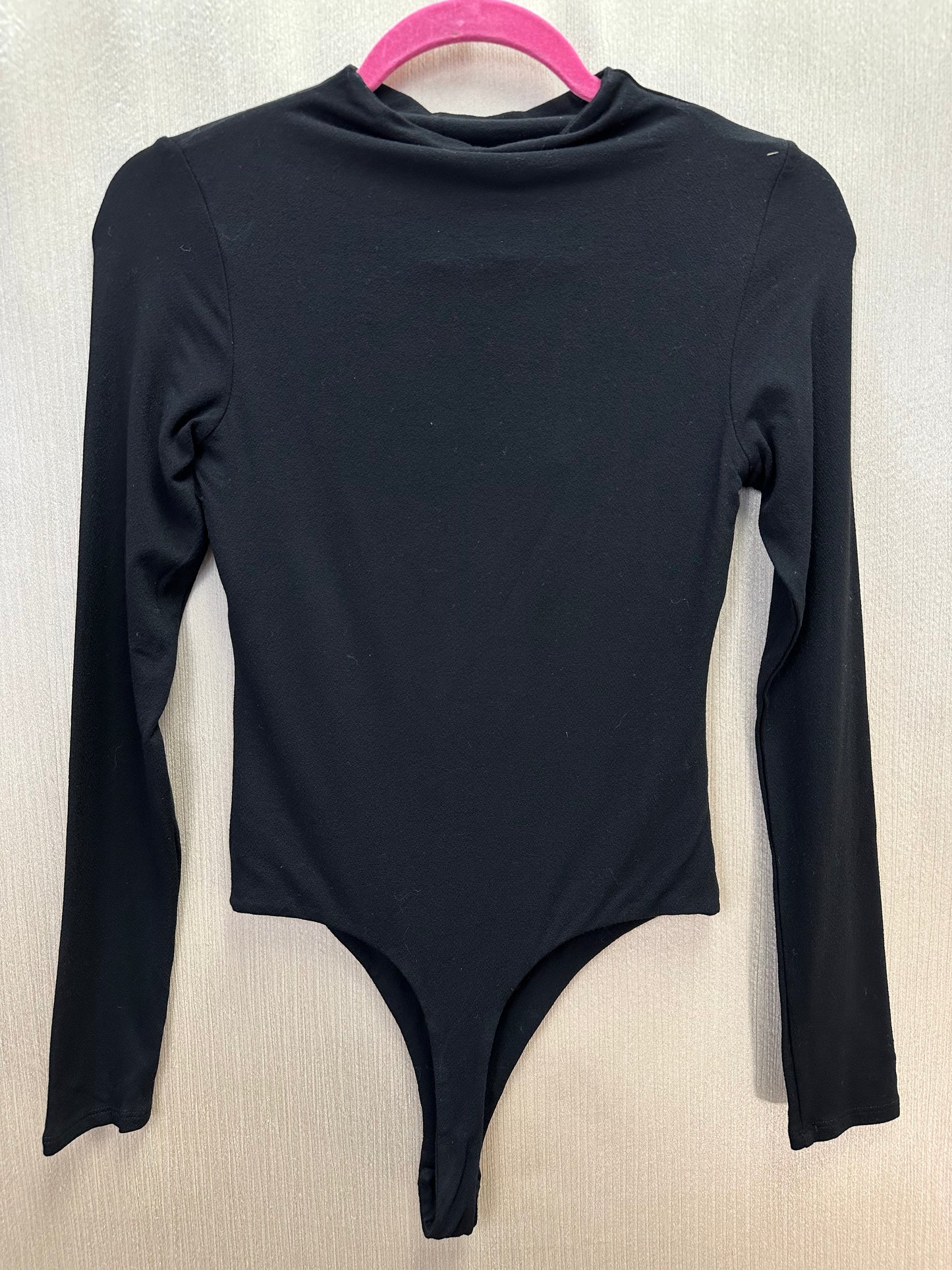 NWT - NAKED WARDROBE black NW Sculpt Mock Neck Bodysuit - M | US 6-8