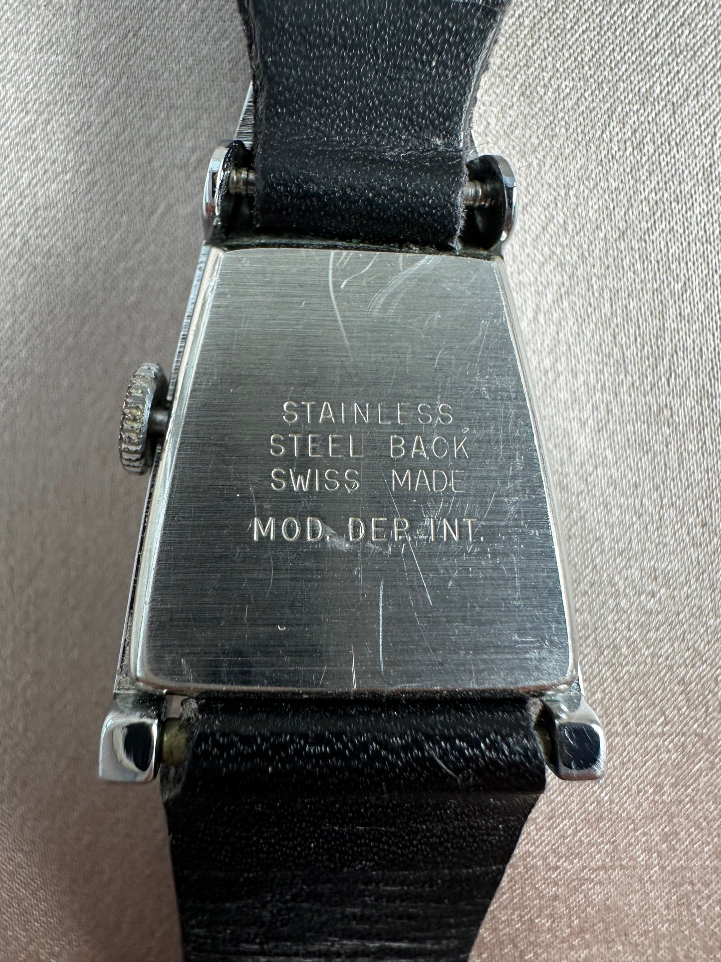 Vintage HILTON "Satellite" Triangle Wind Up Manual Mechanical Watch 1958