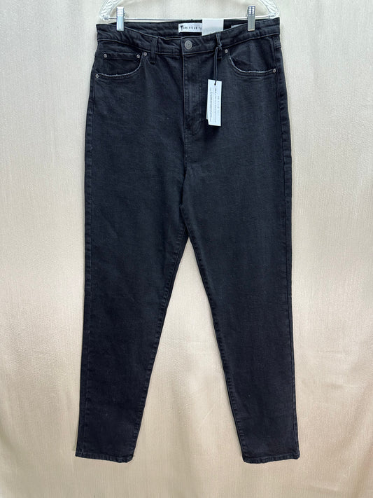 NWT - AMERICAN TALL black Lola Ultra High Rise Stretch Slim Fit Jeans - 34x35