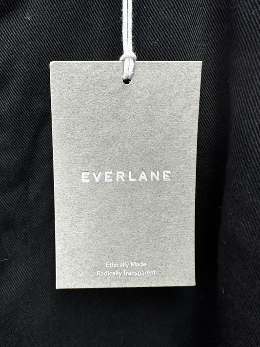 NWT - EVERLANE black Tencel High Rise Tapered The Chino in Buttersoft Pants - 8