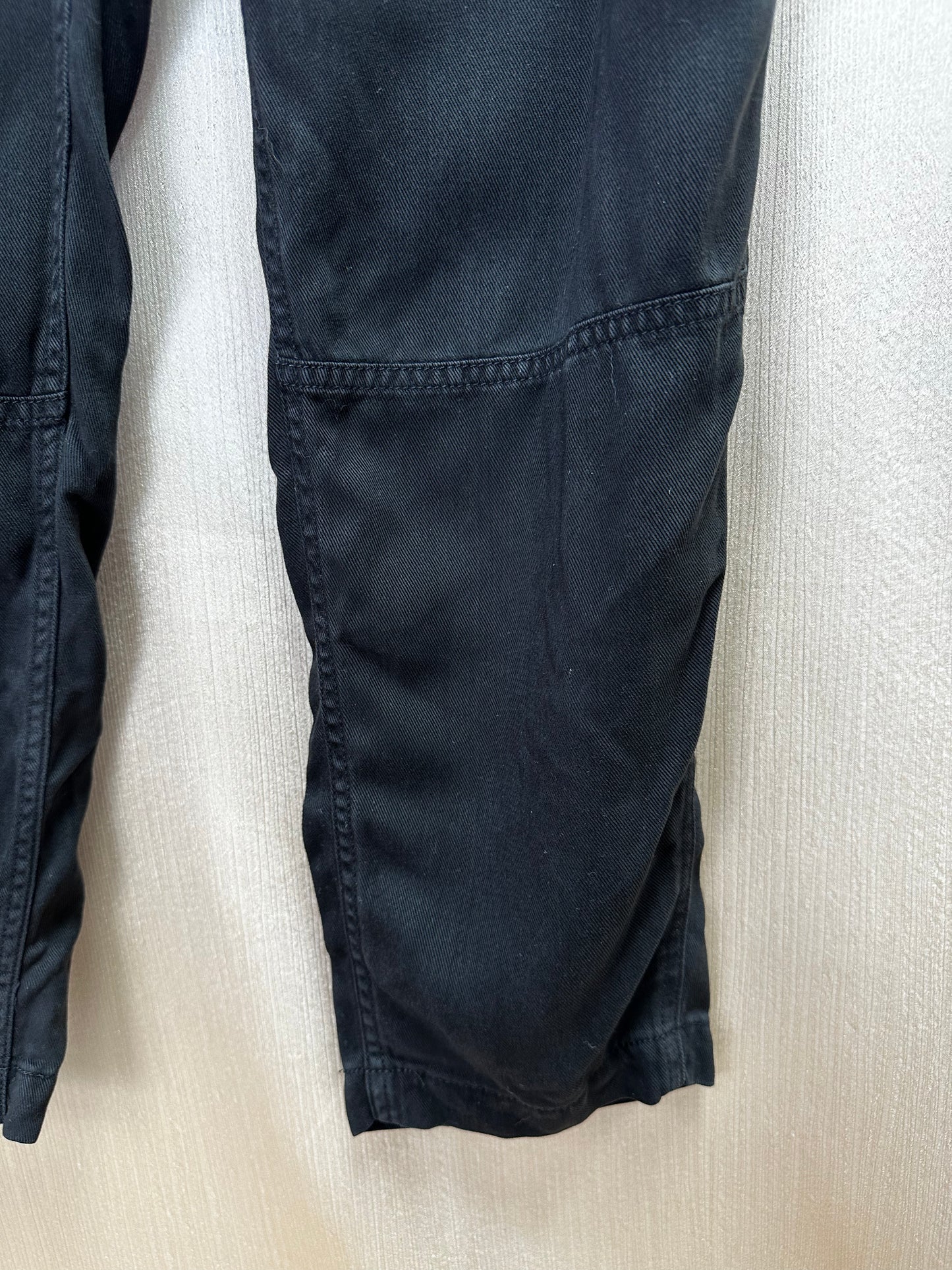 NWT - EVERLANE black Tencel High Rise Tapered The Chino in Buttersoft Pants - 8