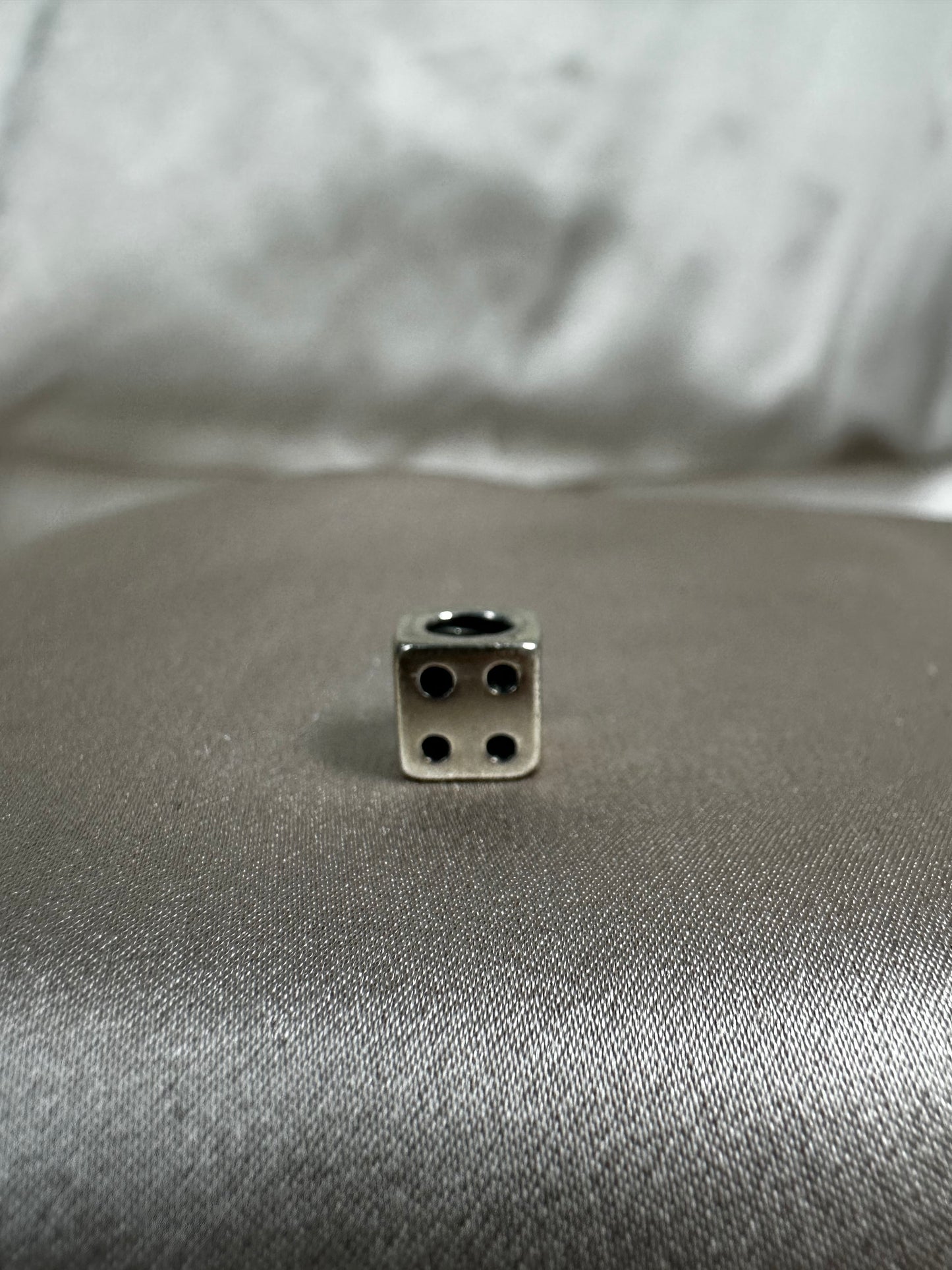 PANDORA 925 ALE Sterling Silver RETIRED Lucky Dice Charm