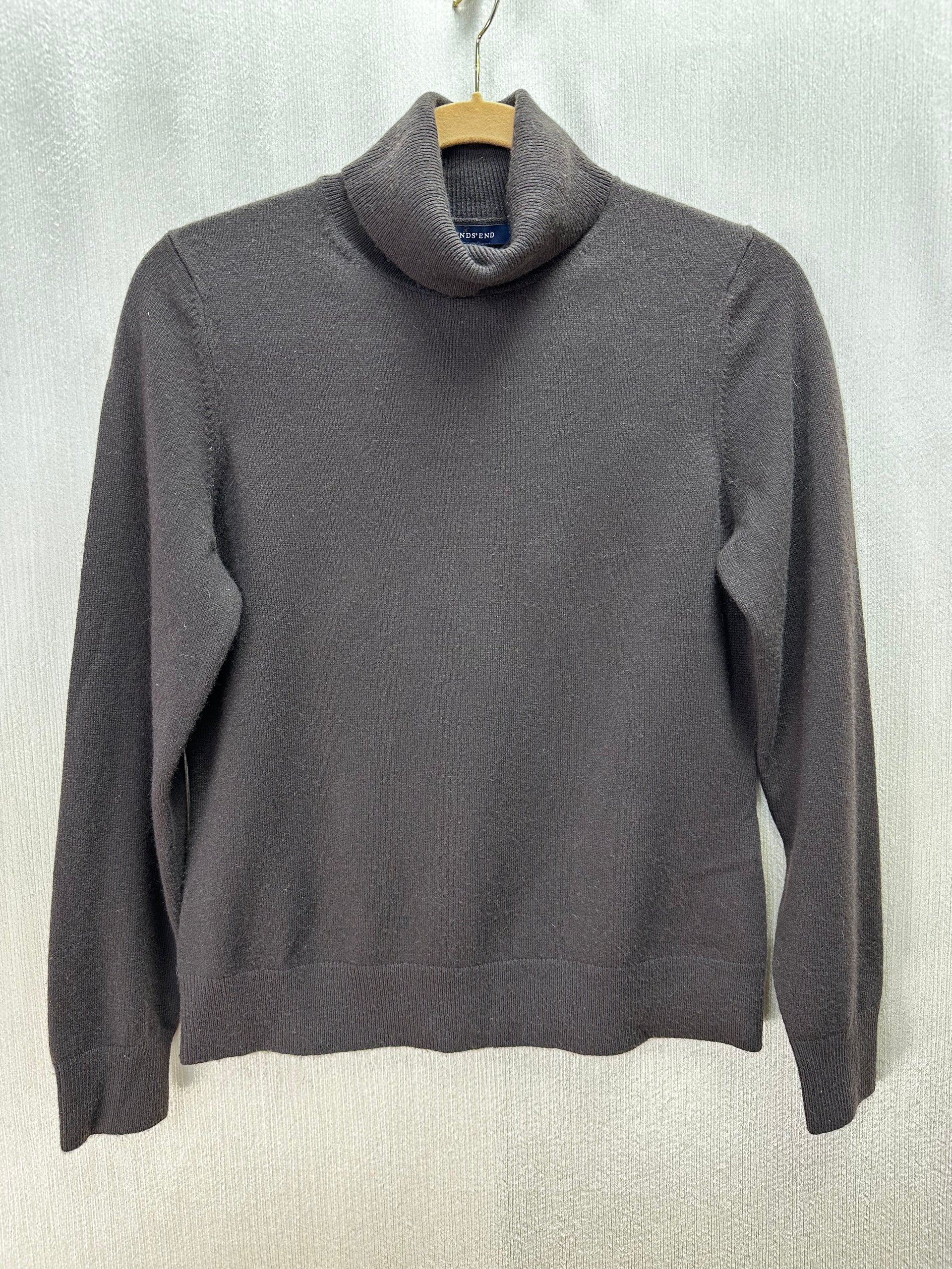 Lands end cashmere turtleneck sweater clearance