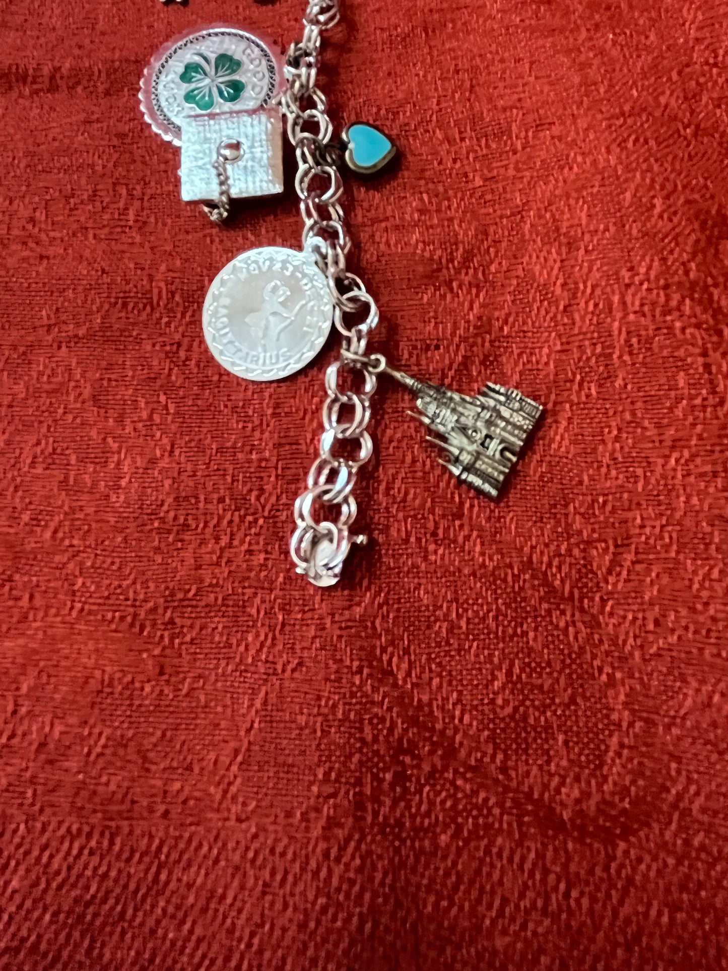 Vintage Sterling Charm Bracelet