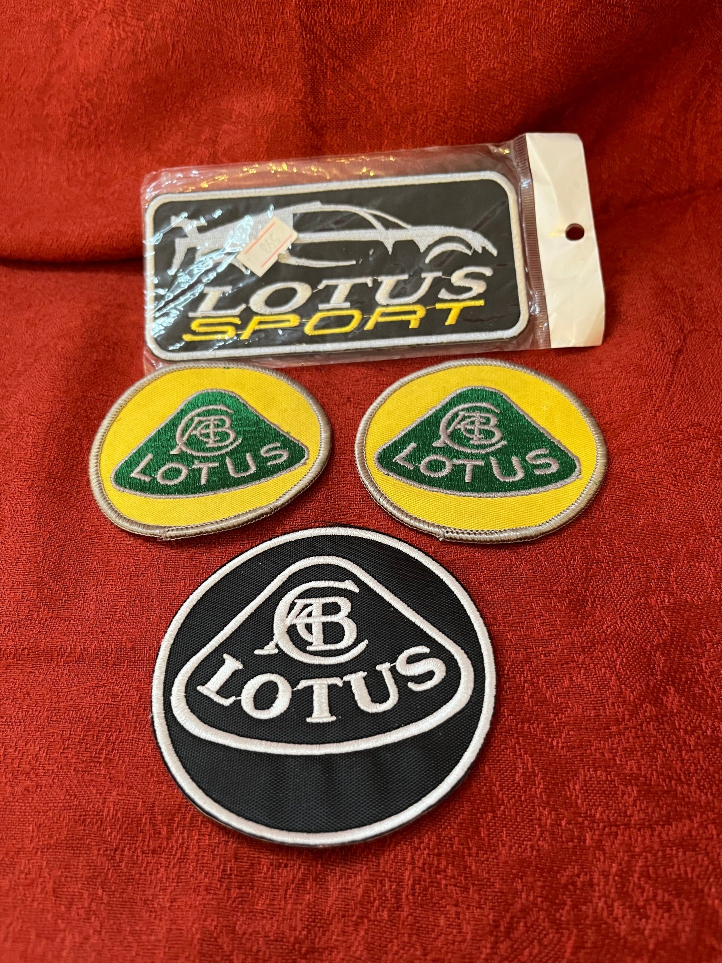 Lotus Car Jacket Patches