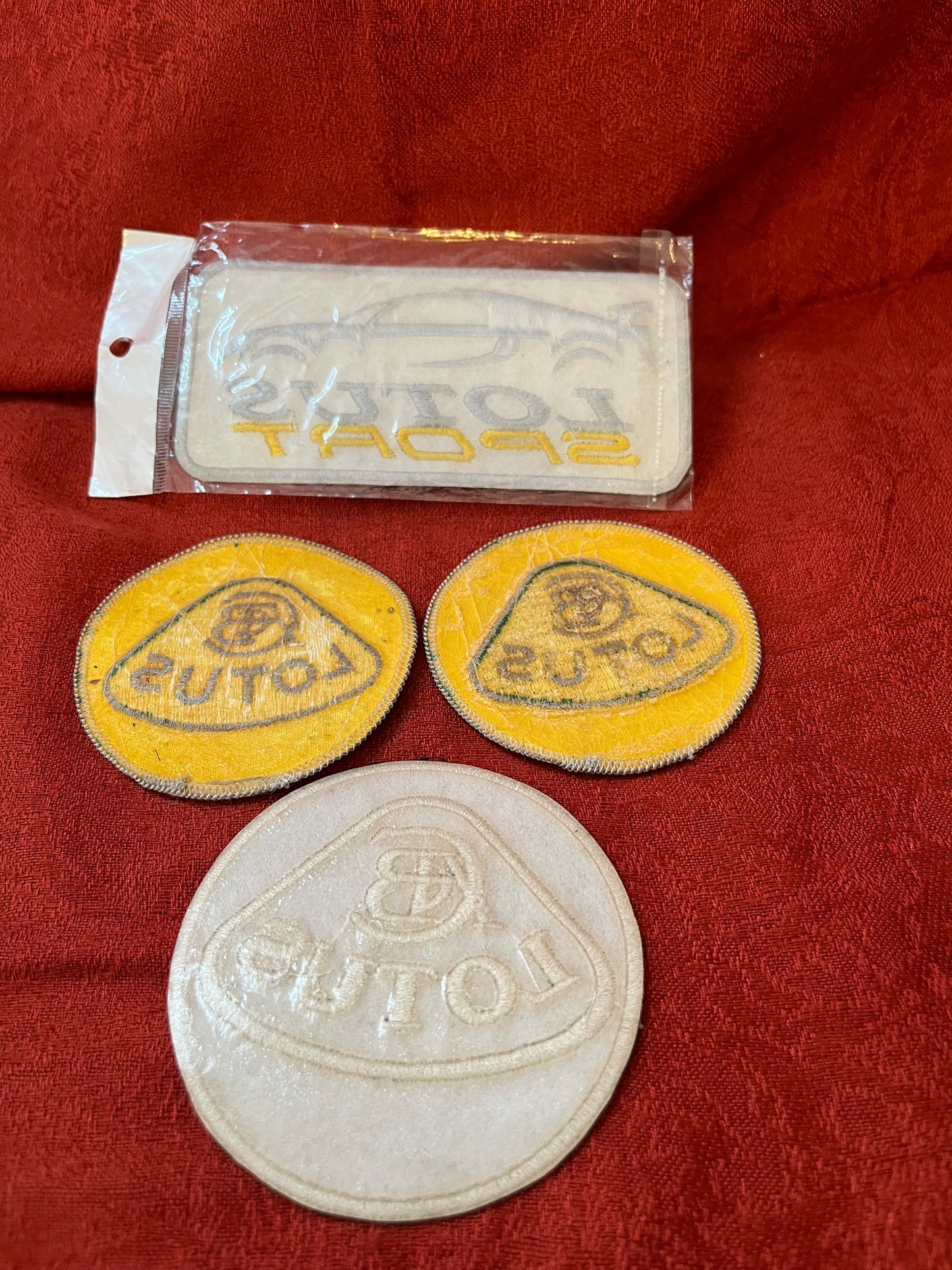 Lotus Car Jacket Patches