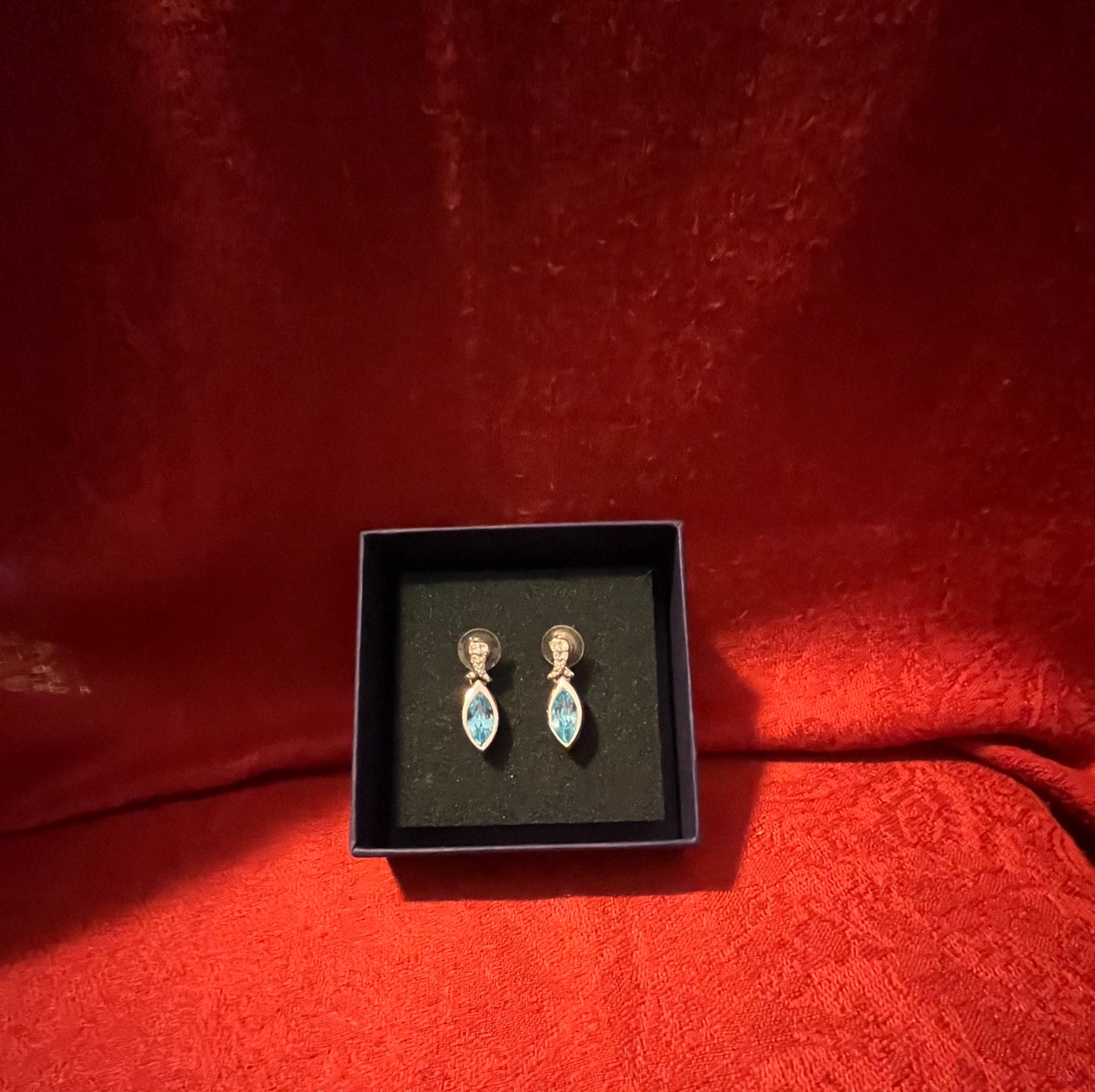 Swarovski Crystal Dangle Earrings