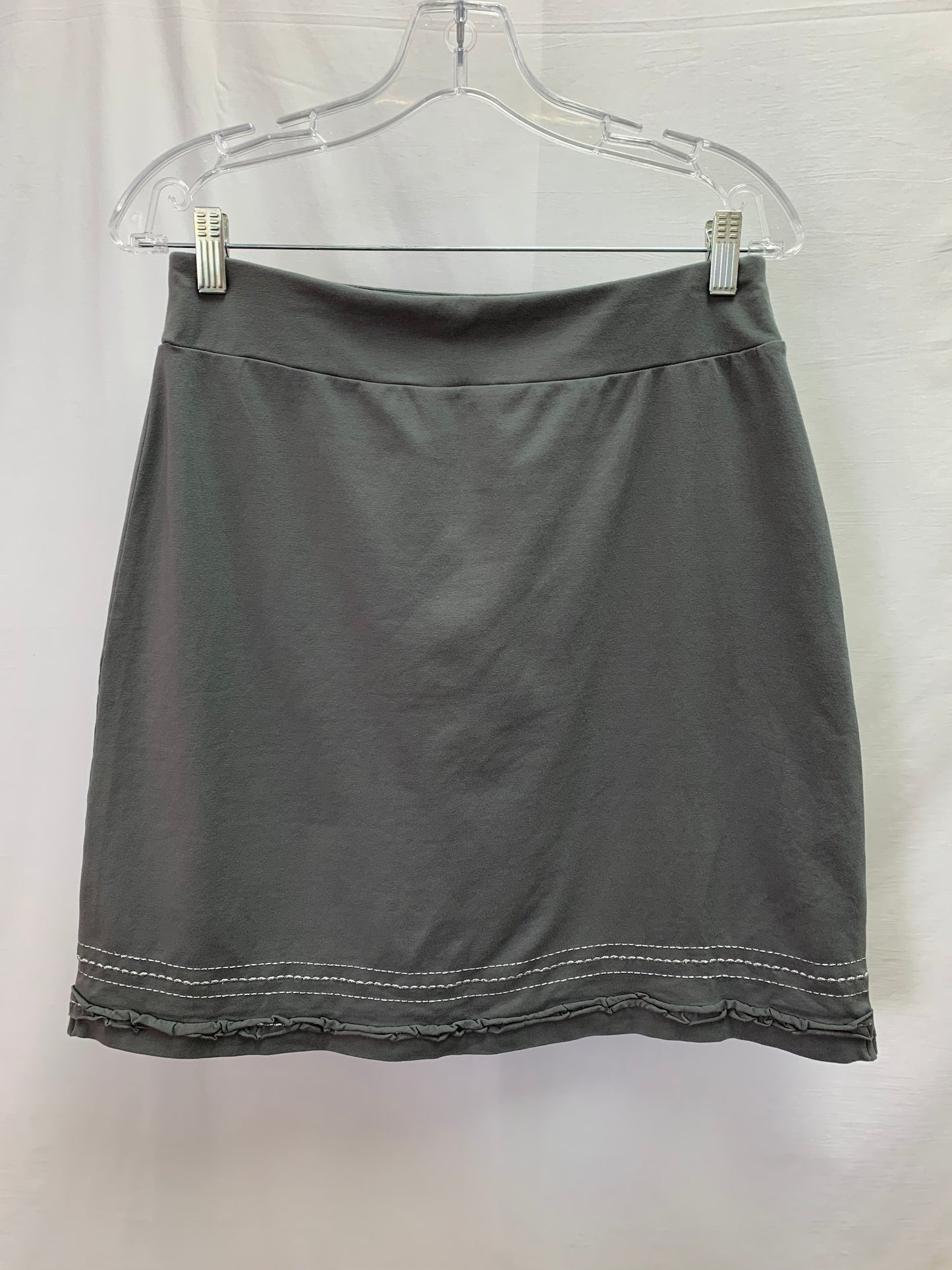 NWT - HANNA ANDERSSON grey knit pull on Skirt - Size M