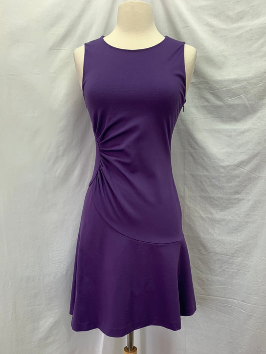 DIANE VON FURSTENBUERG DVF purple Sleeveless Dayna Dress - 0