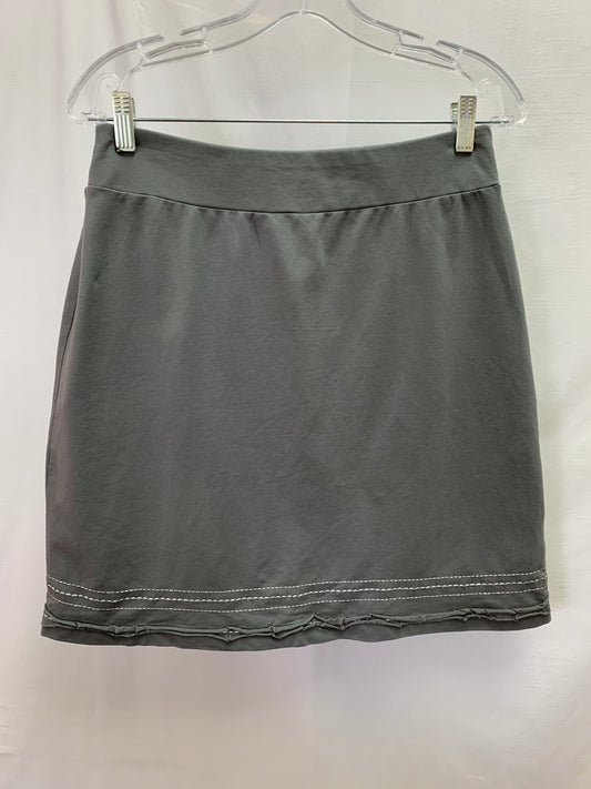 NWT - HANNA ANDERSSON grey Jersey Knit Pull On Skirt - M