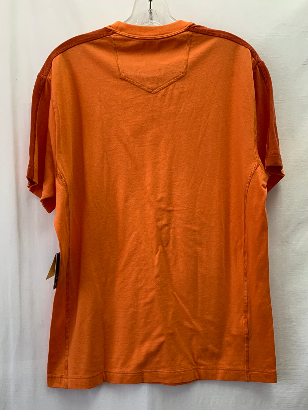 NWT - EDDIE BAUER orange Free Dry Travex Active Short Sleeve Shirt - M