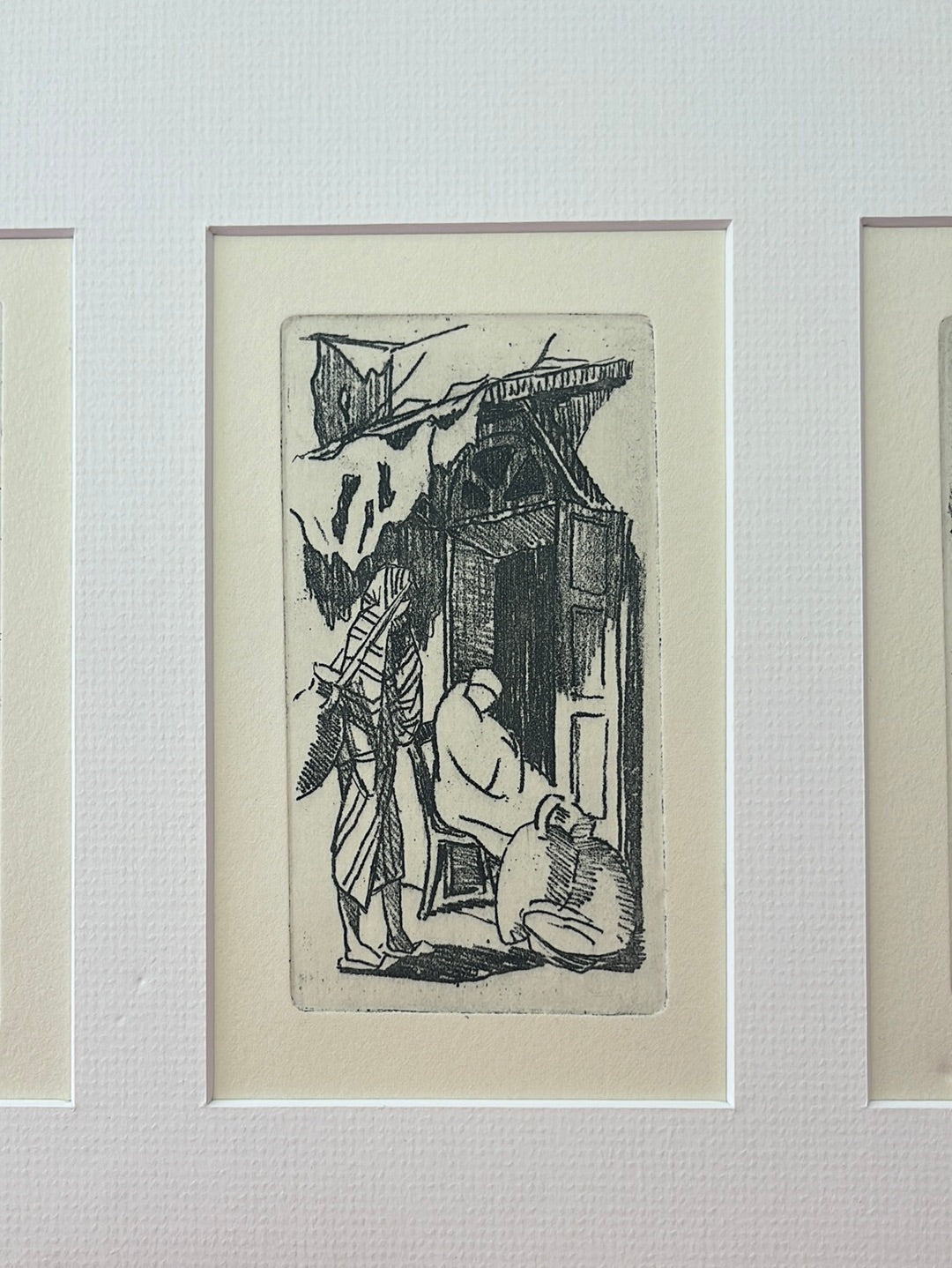 VTG -- 5 Etchings after Guido Colucci's Drawings of Tripoli