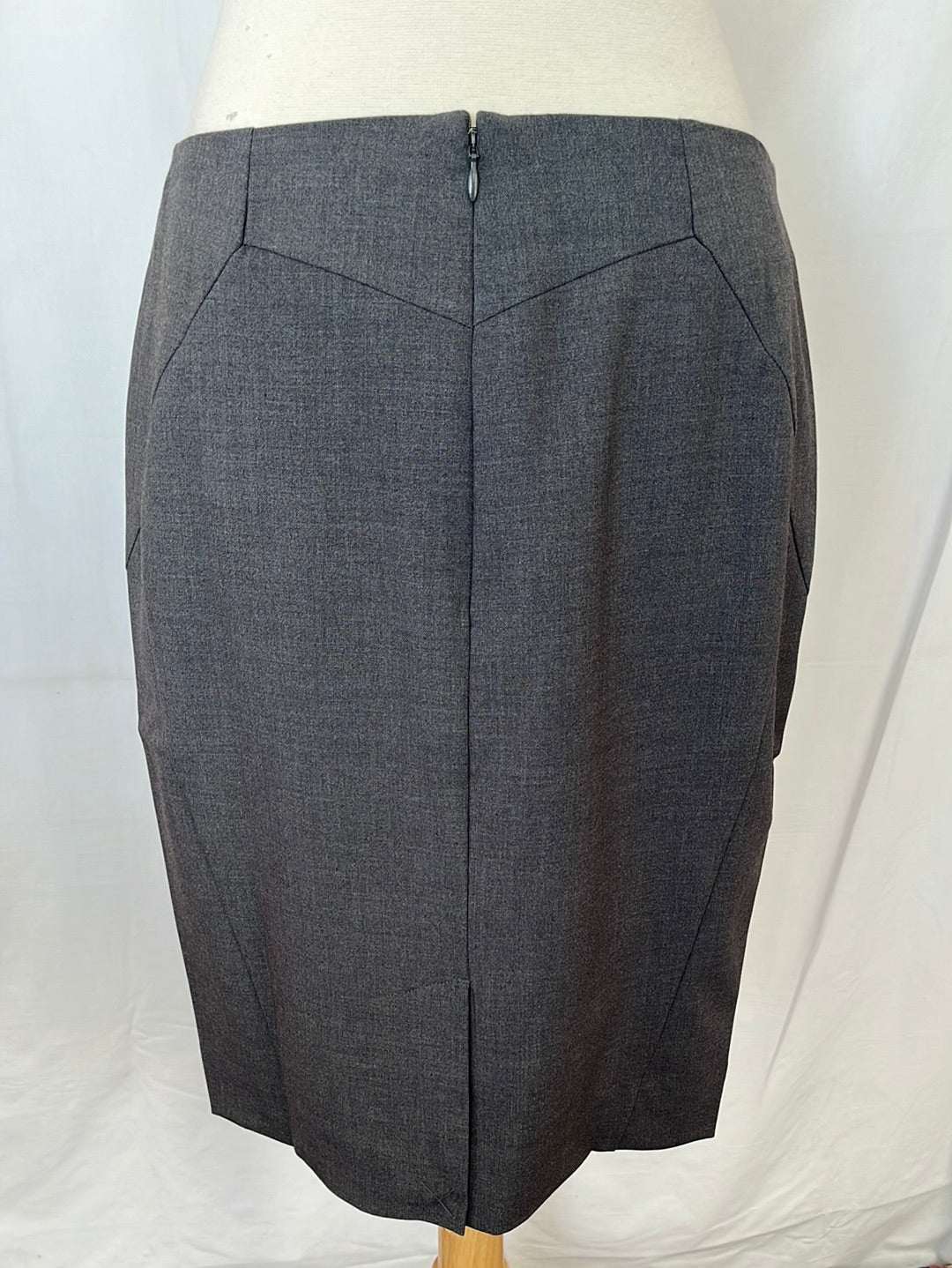 NWT -- Worthington Grey Heather Pencil Skirt -- 6P