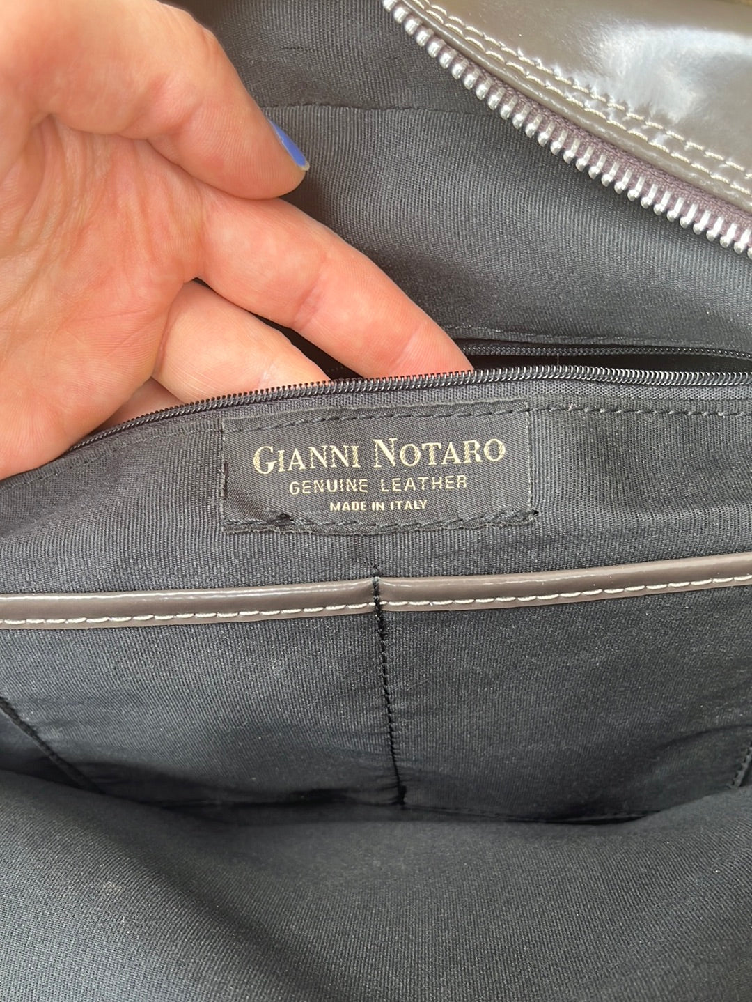 NWT GIANNI NOTARO Cocao Tote Bag CommunityWorx Thrift Online