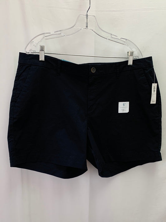 NWT - OLD NAVY black Chino 5" Shorts - Size 16