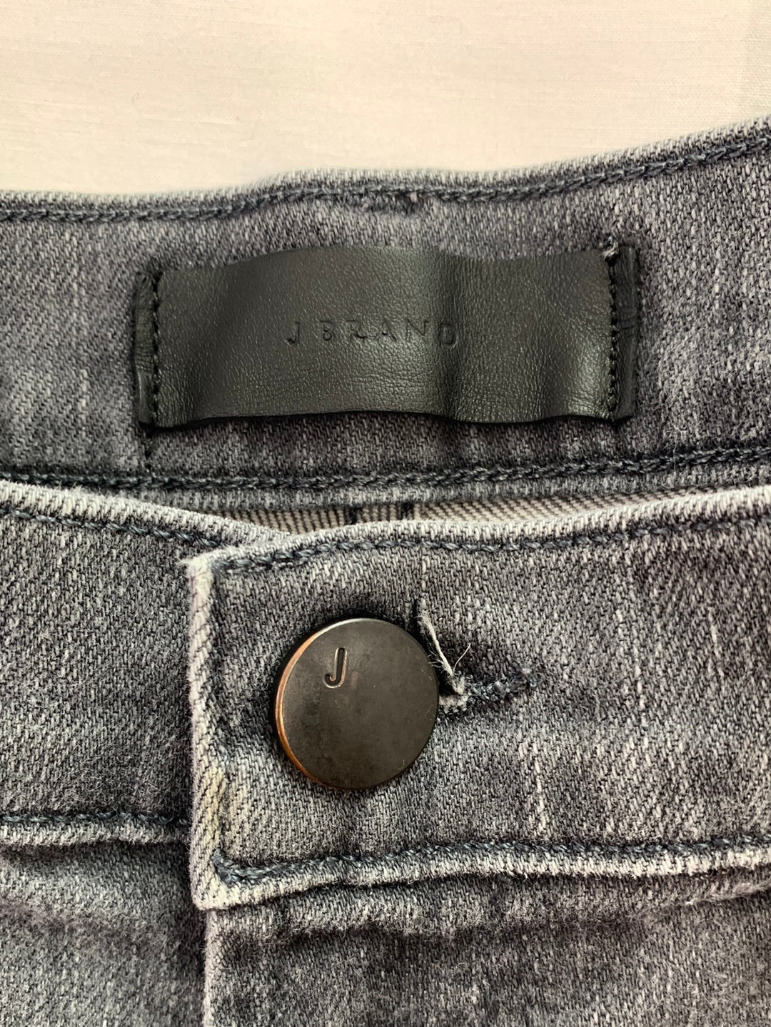 J BRAND slate resin gray Tyler Slim Fit Denim Jeans - Men's 33