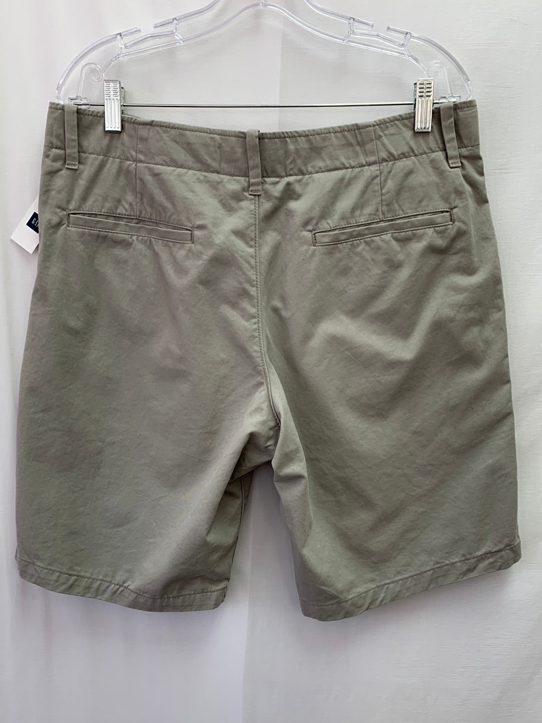 NWT - GAP khaki Lived-In Cotton Flat Front Shorts - Men's 34