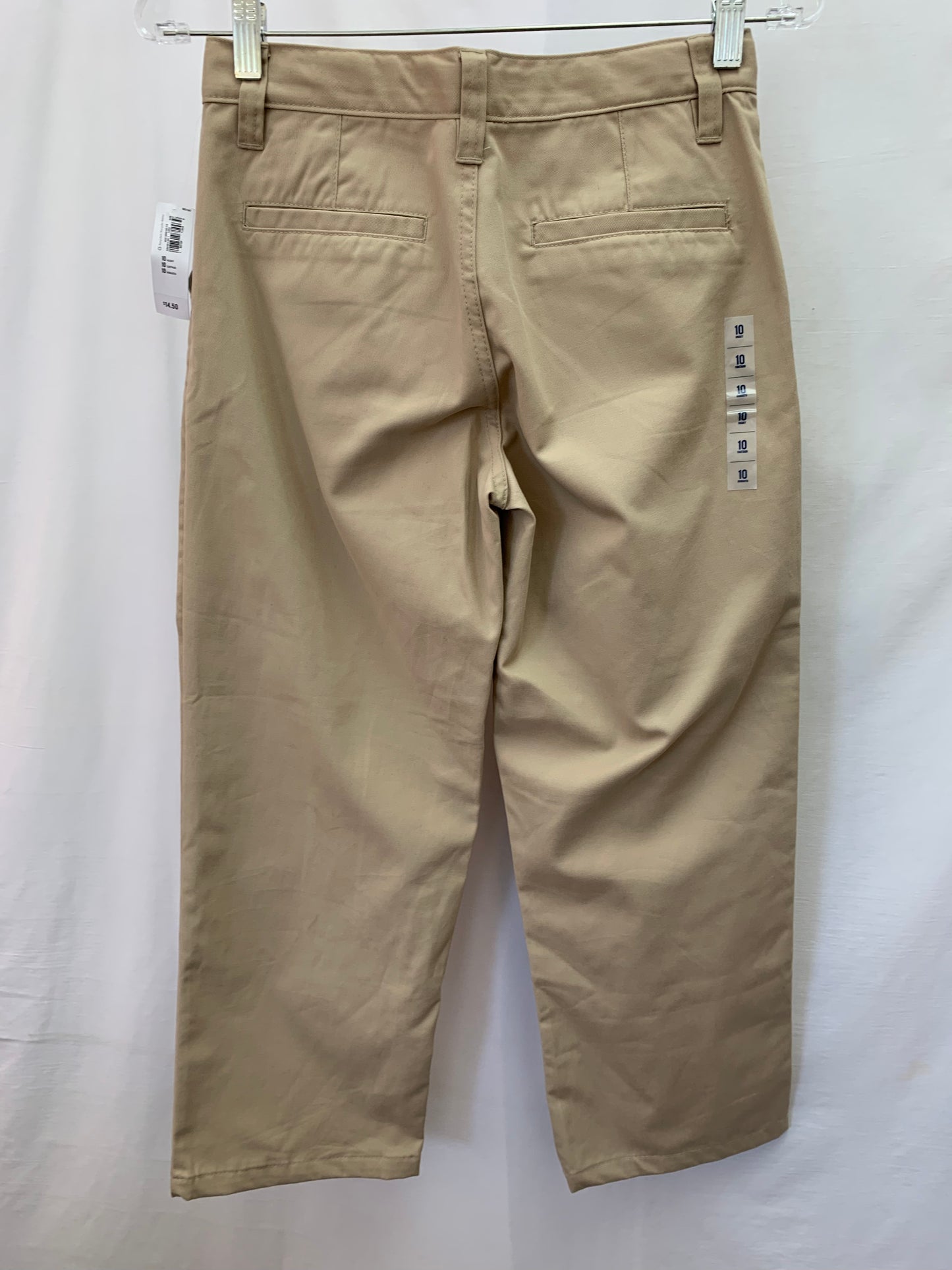 NWT - OLD NAVY khaki adjustable waist Pants - 10 Husky