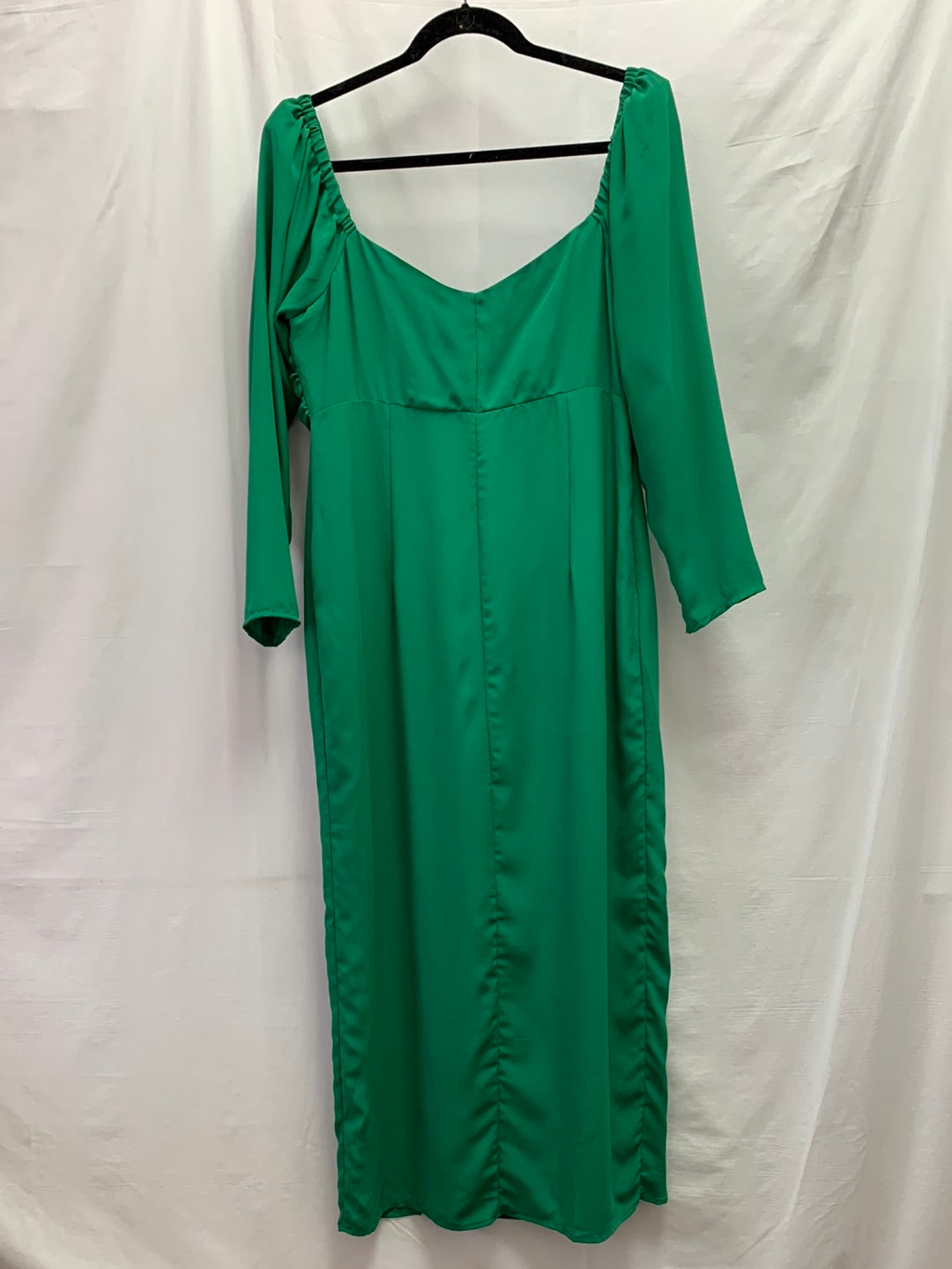 Forever 21 green maxi hot sale dress