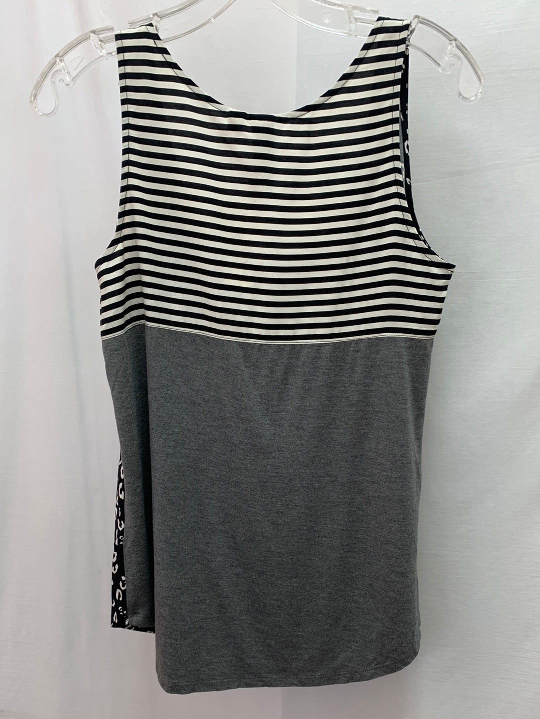 NWT - DOLAN ANTHROPOLOGIE black white print Sleeveless Shirt - XS