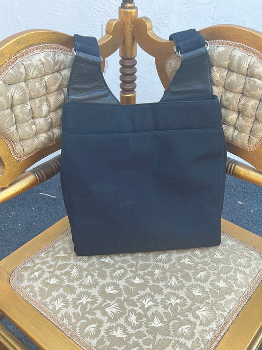 HOBO INTERNATIONAL Black Leather Crossbody Purse