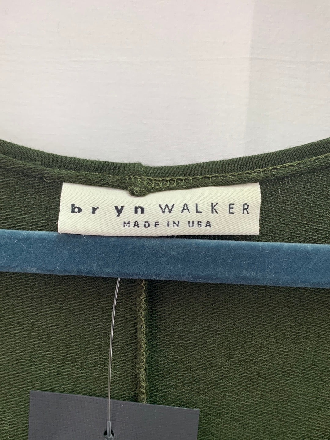 NWT - BRYN WALKER huntress green Siro Rayon Long Sleeve Philippa Midi Dress - XL