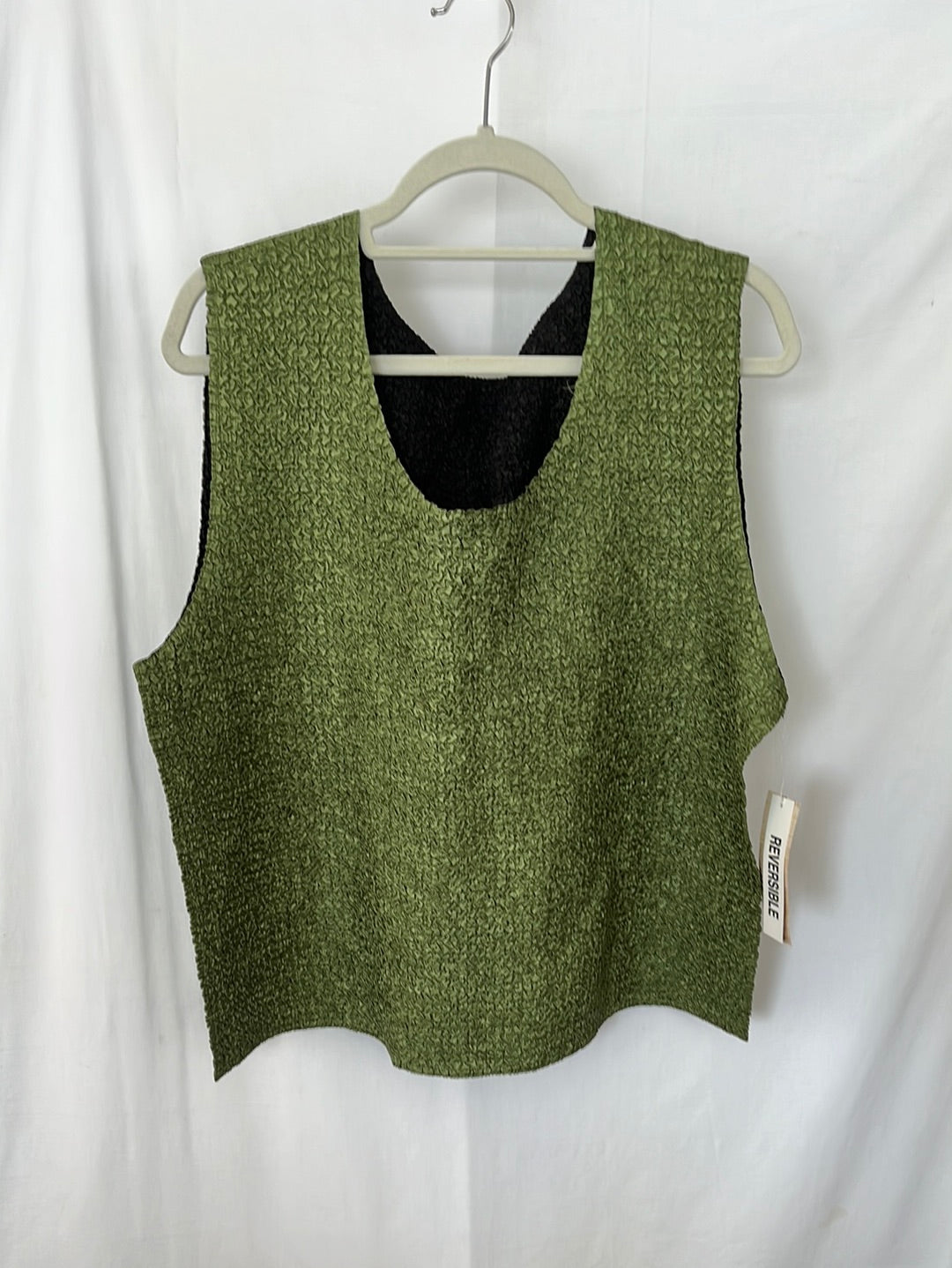 VTG/NWT -- CHOICES Y2K Popcorn Textured Wide-Strap Tank Top -- 3X