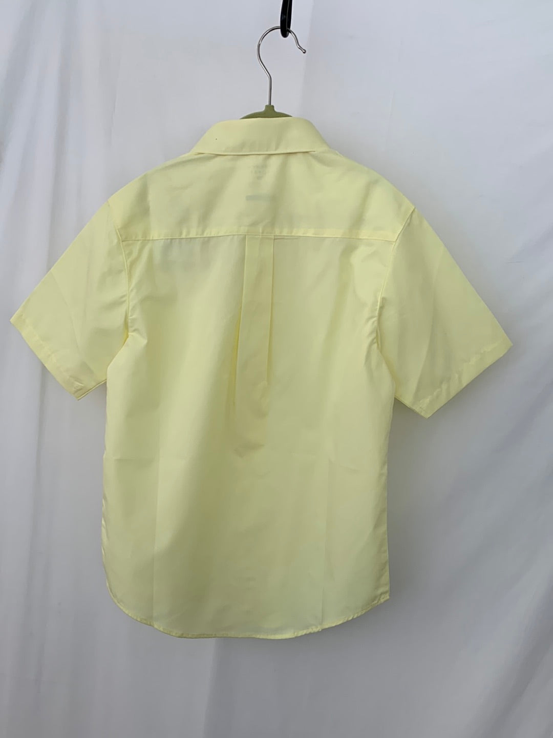 NWT - FRENCH TOAST light yellow Short-Sleeve Classic Dress Shirt - 10