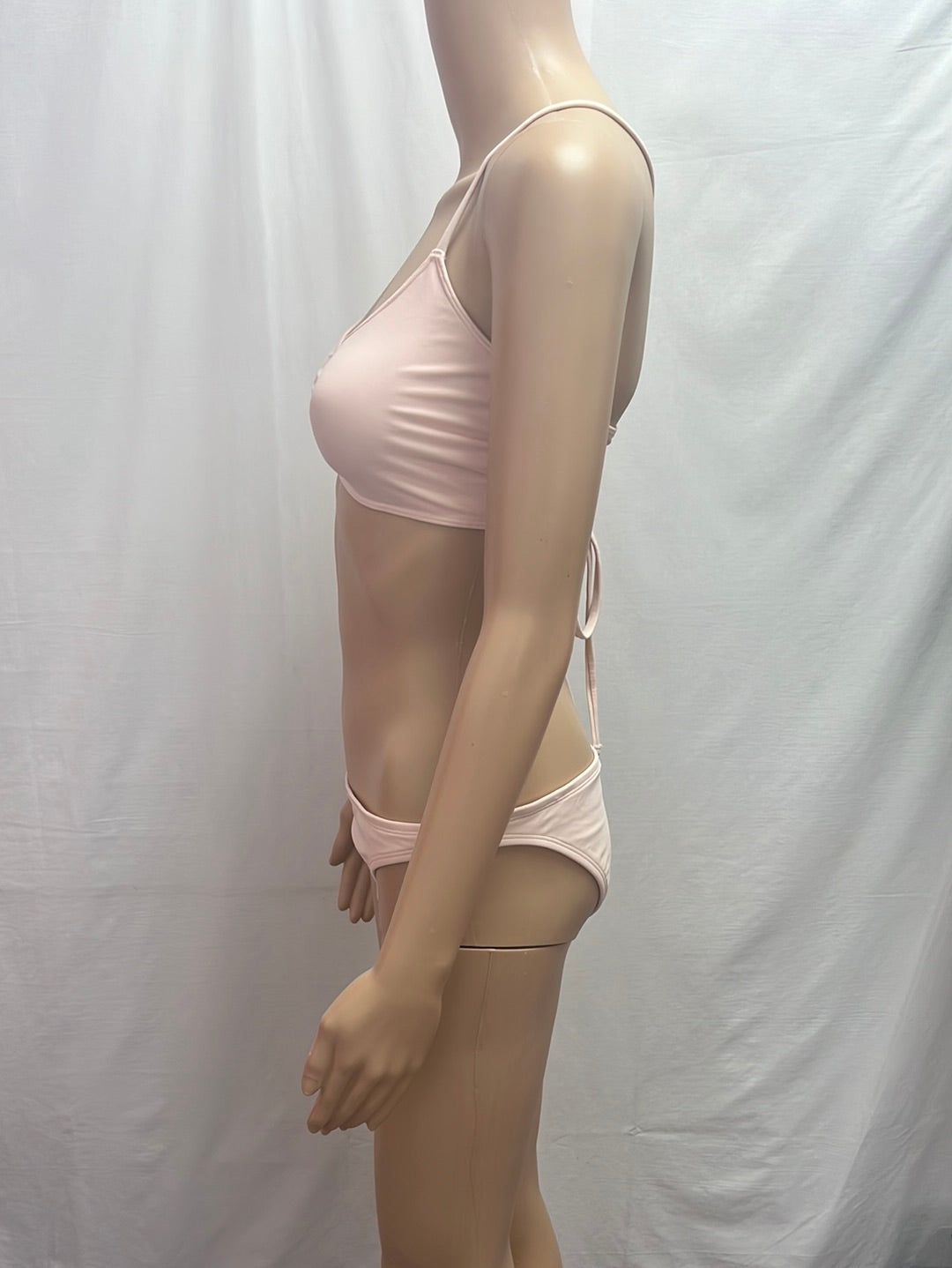 NWT -- AERIE Light Pink Two-Piece Bikini Bathing Suit -- US L