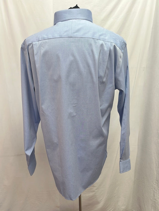 NWT -- JOS. A. BANK Blue Traveler's Collection Button-Down Shirt -- 16.5-35
