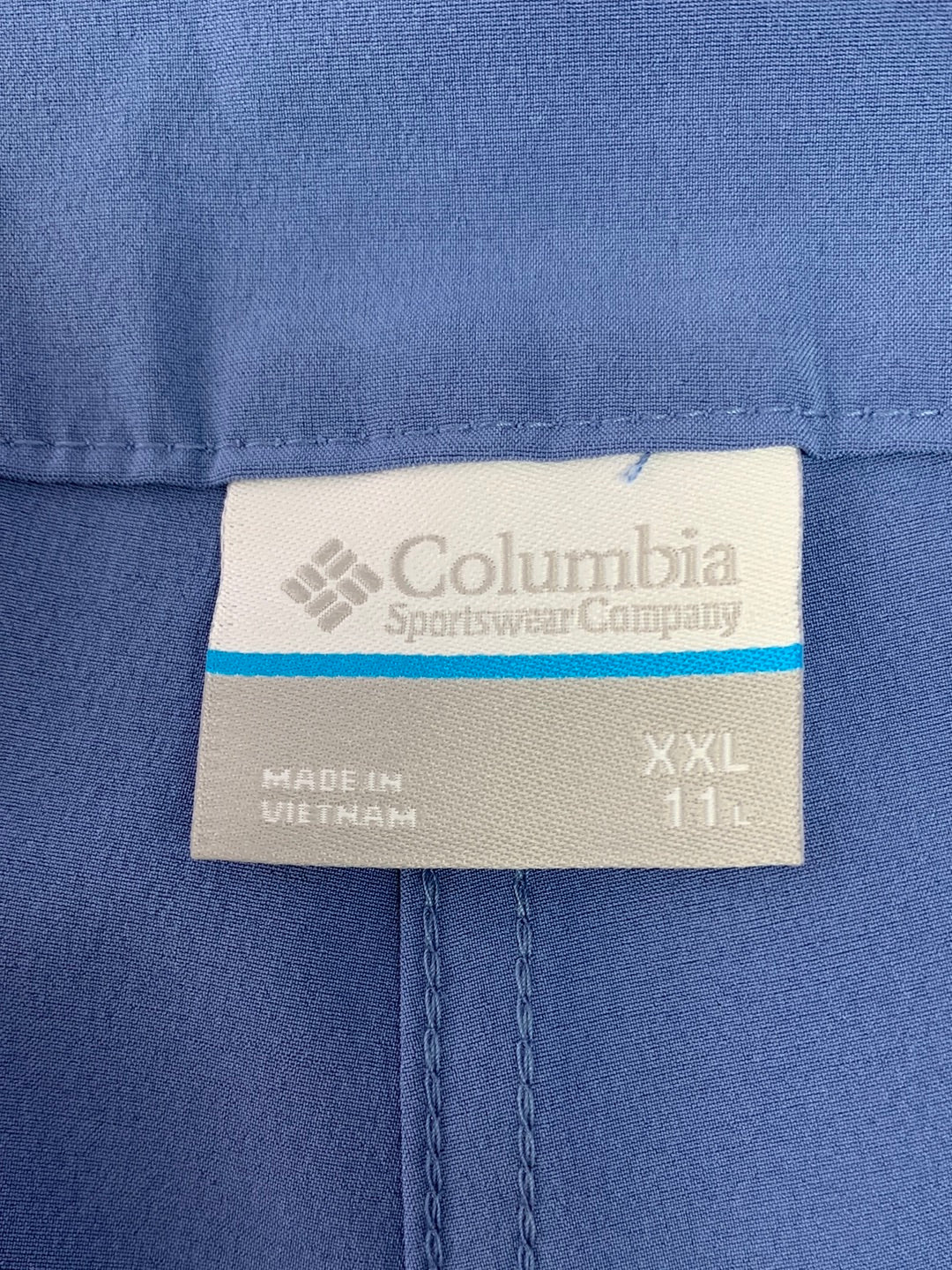 NWT - COLUMBIA blue Omni-Shade 50 UPF Pleasant Creek Board Shorts - XXL