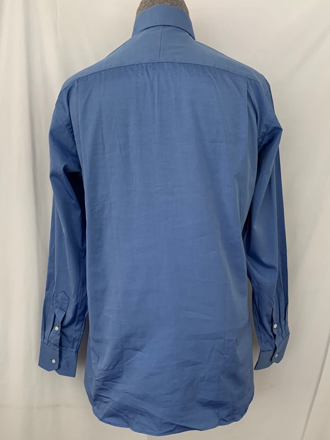 NWOT VTG - MAURICE JULIAN blue "Oxford" Button Up Long Sleeve Shirt - 15 34