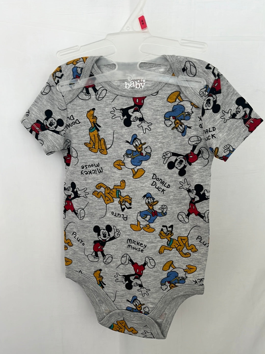 NWOT -- DISNEY BABY Mickey Mouse Bodysuit -- Set of 3 -- Size 18m