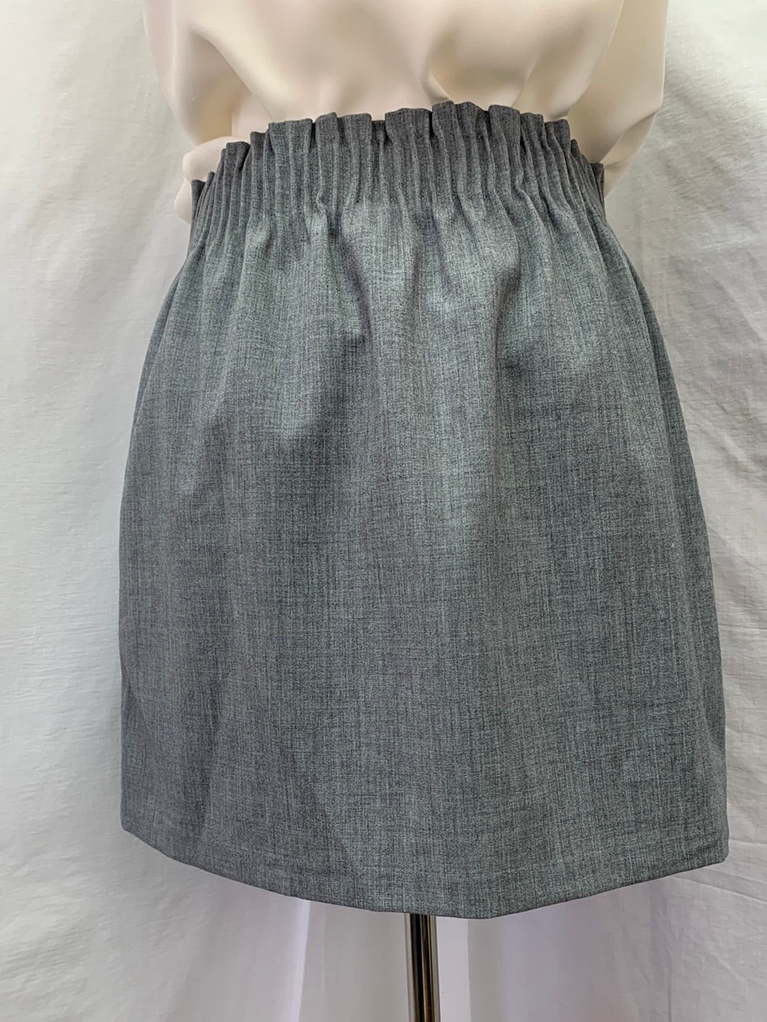 NWT - J. CREW MERCANTILE gray Side Pockets Pull On Skirt - 4