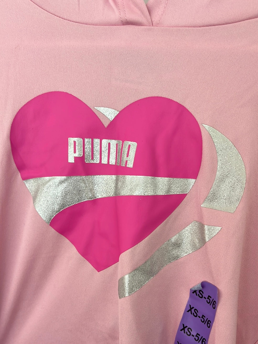 Puma heart outlet hoodie