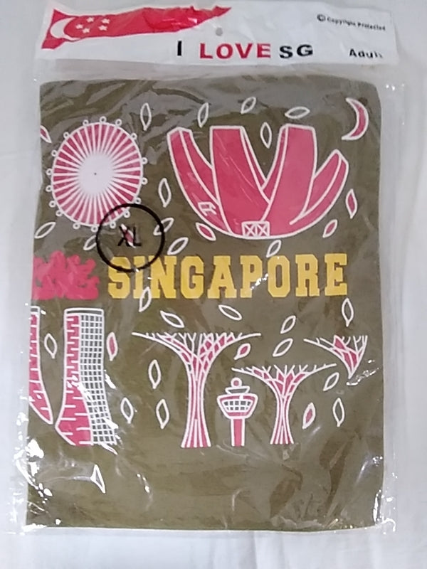 NEW- J&J Singapore T-Shirt Adult XL