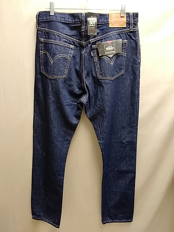 NWT-  LEVI'S 501 Premium Original High Rise Straight Leg Button Fly Jeans Womens Size 33x32