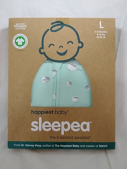 NWT Happiest Baby Sweetpea Swaddle Size L 4-6 months