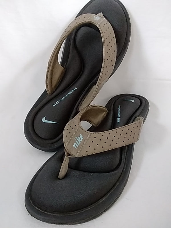 NIKE Women's FLIP FLOPS Size 11 Havenwood Brown
