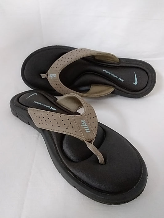 NIKE Women's FLIP FLOPS Size 11 Havenwood Brown