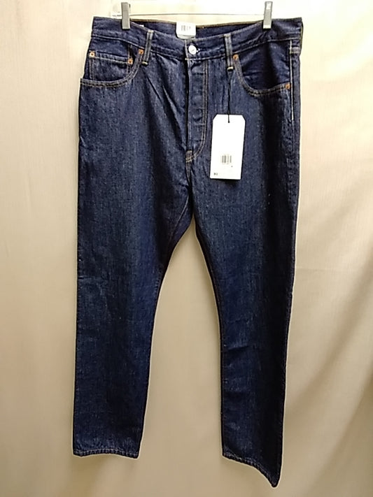 NWT-  LEVI'S 501 Premium Original High Rise Straight Leg Button Fly Jeans Womens Size 33x32