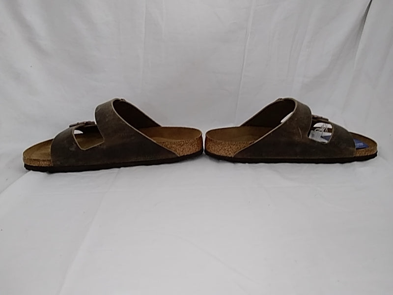 NWT  Authentic Birkenstock Genuine Leather Arizona Style Brown Men's Size 11