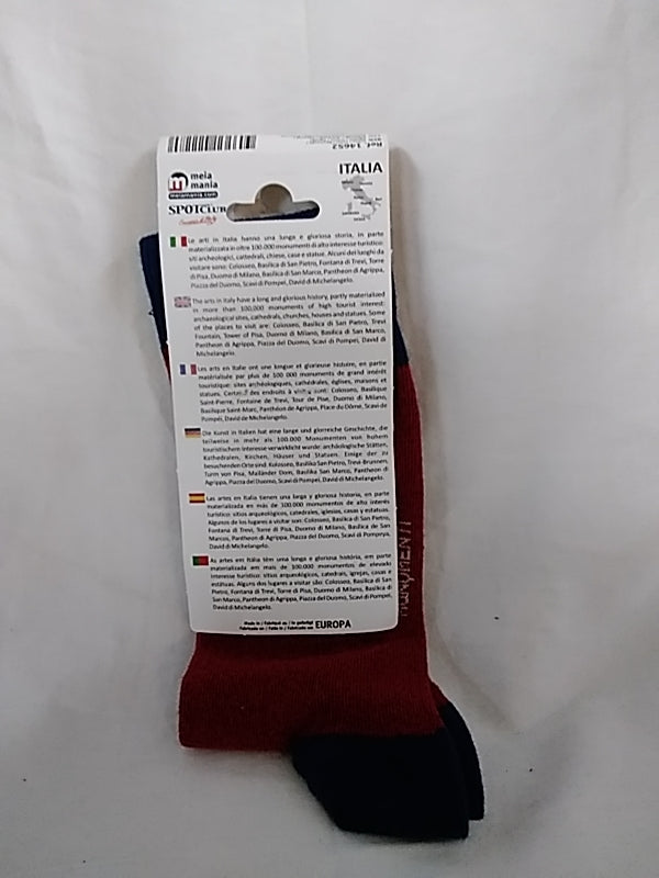 NEW - MEIA MANIA-Statue of David- Italia- Crew Socks - 39/42 | US 6-8 1/2