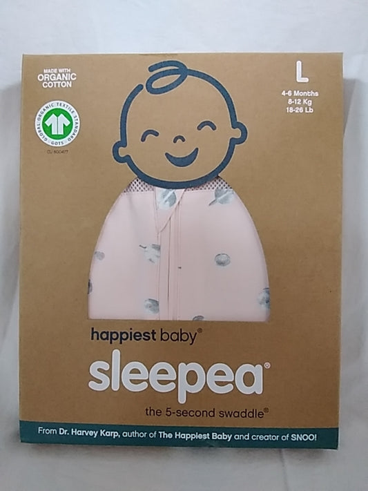 NIP - HAPPIEST BABY Sweetpea The 5 Second Swaddle - Size L | 4-6 months