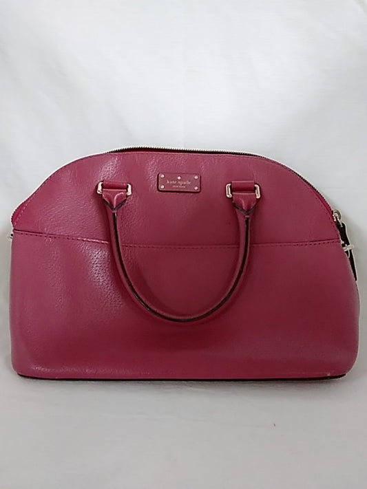 KATE SPADE Ruby Rose Pink Leather Handbag Purse