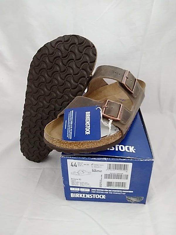 NWT  Authentic Birkenstock Genuine Leather Arizona Style Brown Men's Size 11