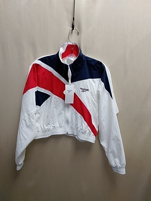 NWT Reebok Classic Vector Crop Top Track Jacket size XS