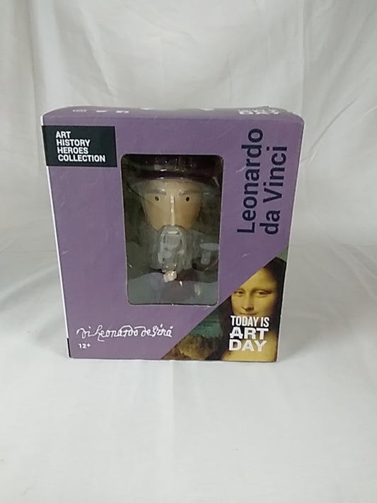 Brand New/Unopened Art History Heroes Collection Figurine, Leonardo da Vinci