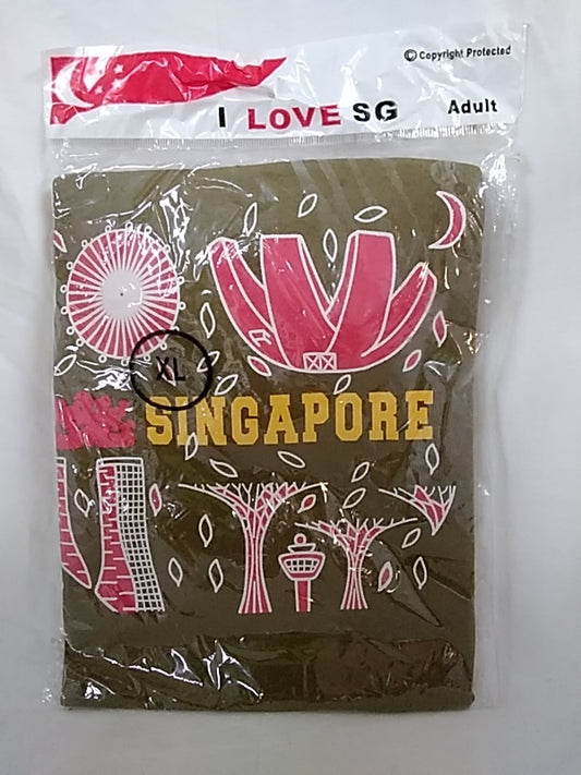 NEW- J&J Singapore T-Shirt Adult XL